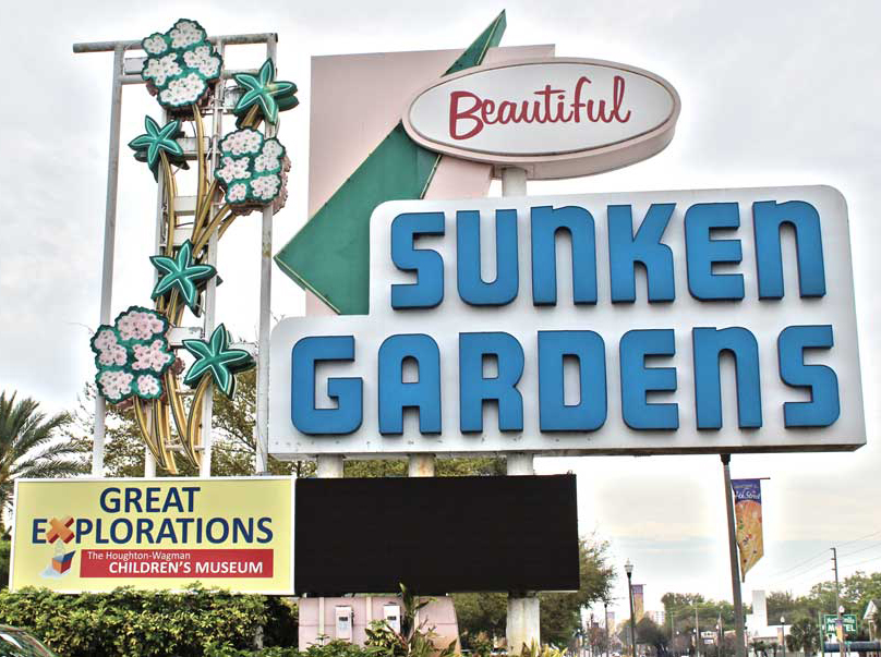 Sunken Gardens St. Petersburg Florida