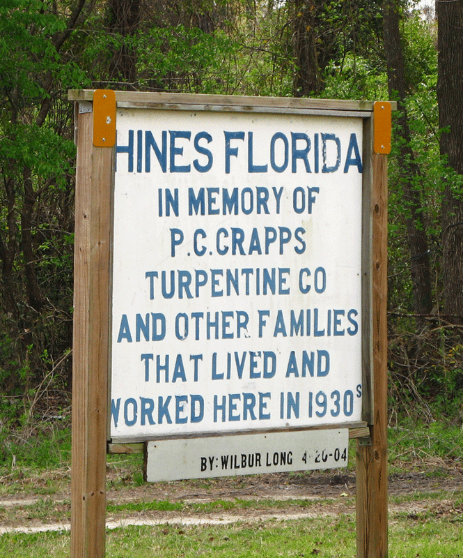 Old Florida turpentine